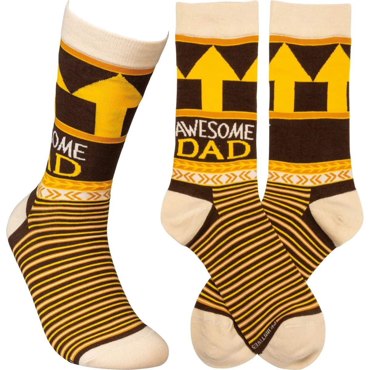 Awesome Dad Crew Socks