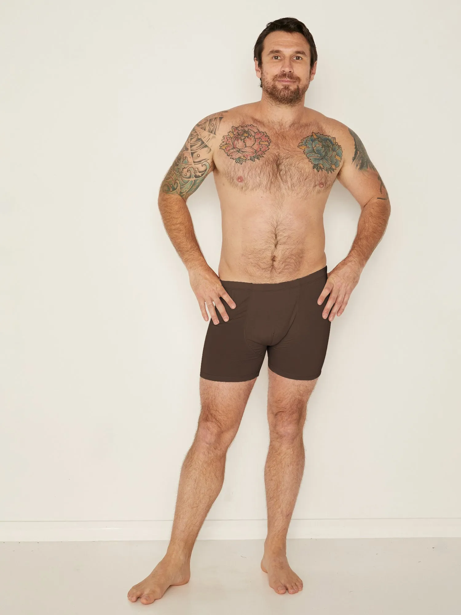Bamboo Men's Boxers - Cocoa