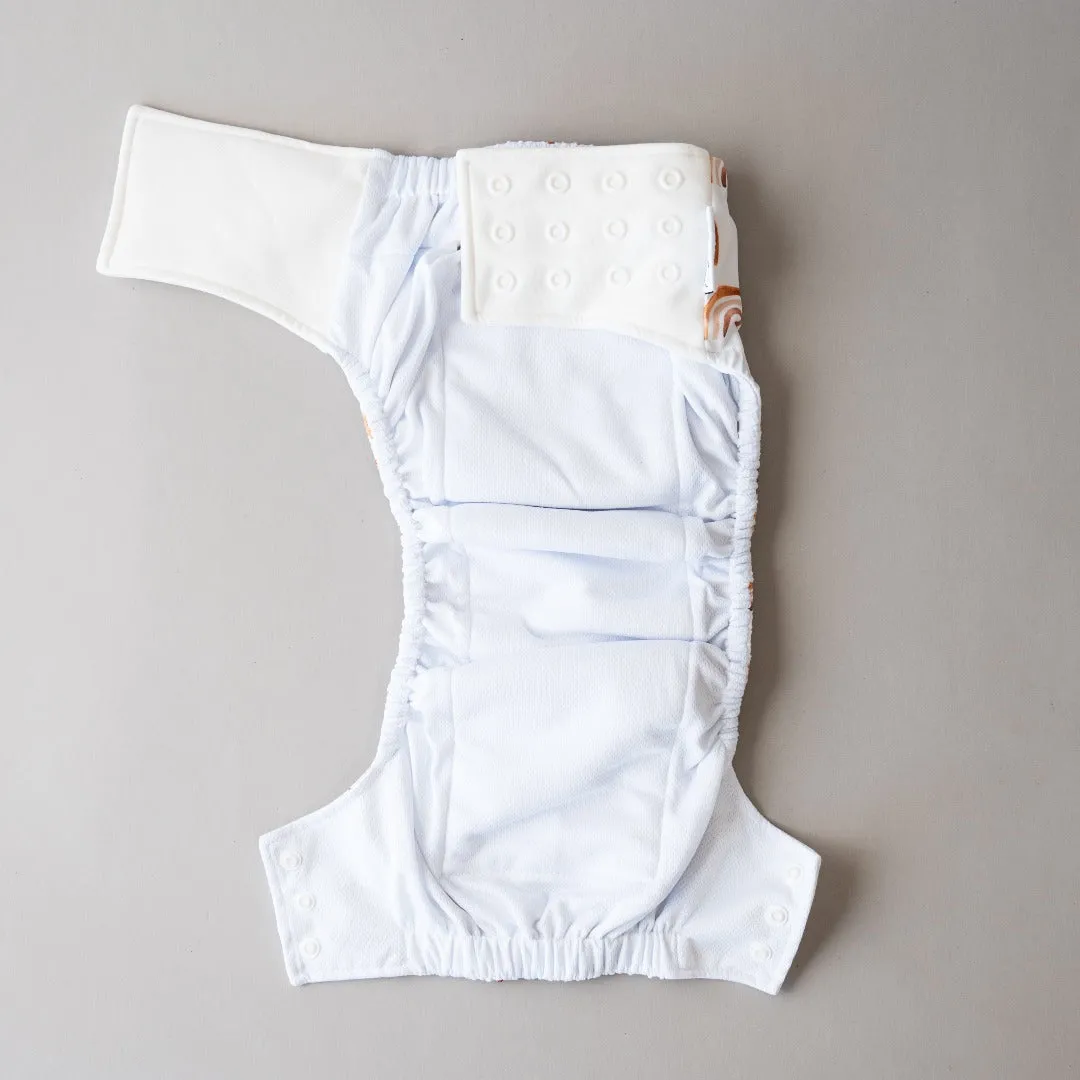 Big Kids Pull Up Reusable Nappy - Flock It