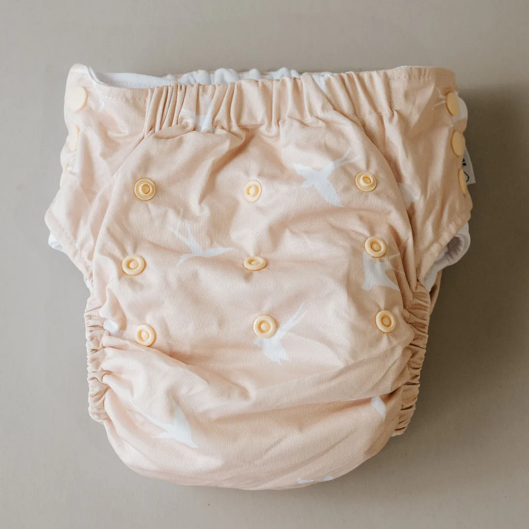 Big Kids Pull Up Reusable Nappy - Flock It
