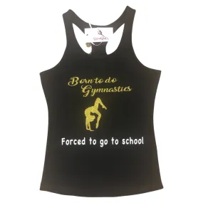 “Born to do Gymnastics” Racerback Tank