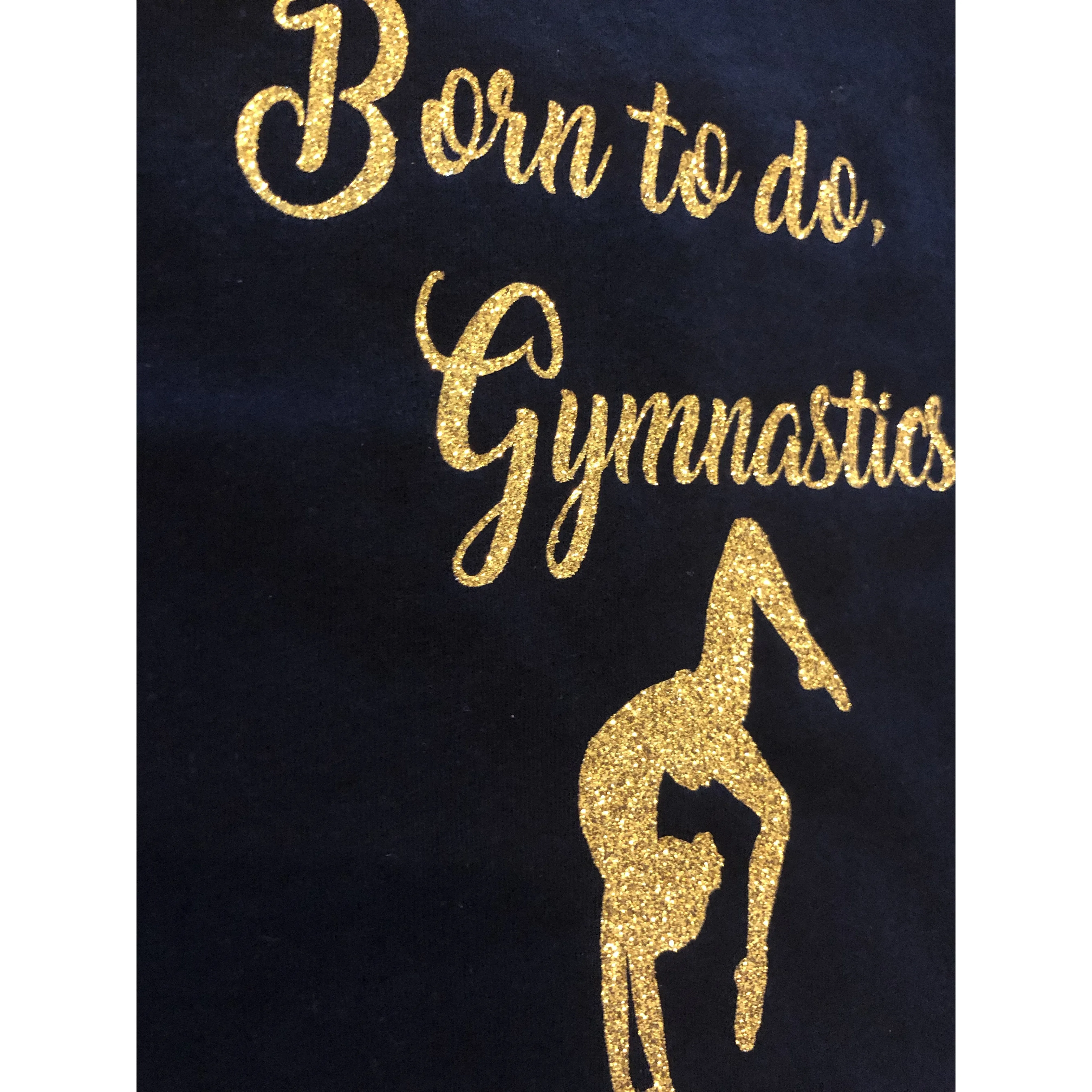 “Born to do Gymnastics” Racerback Tank
