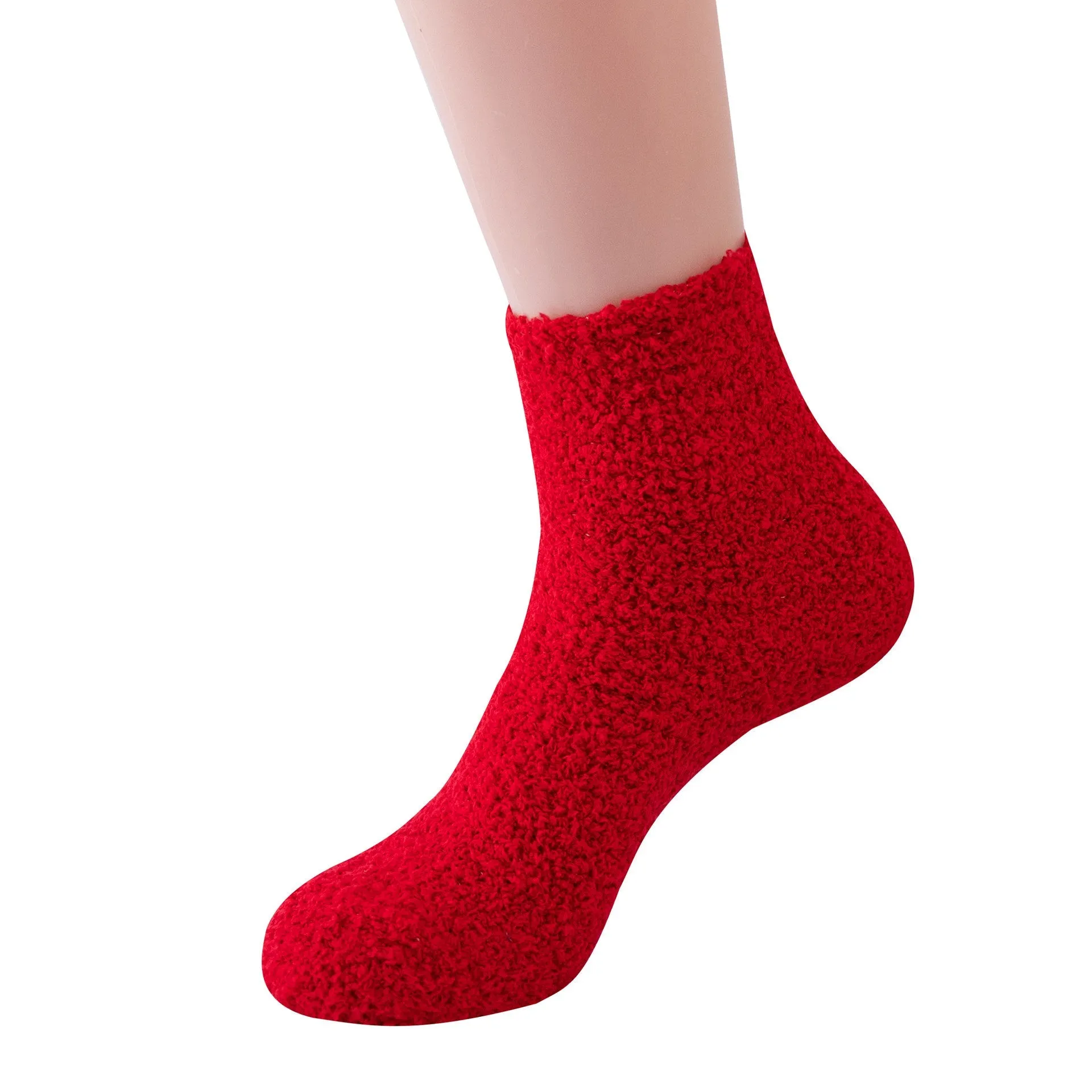 Cuzcare Fuzzy Socks Warm Winter Unisex Stockings