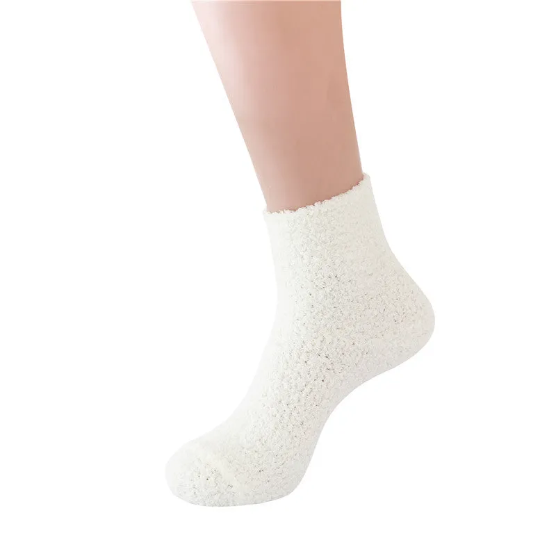 Cuzcare Fuzzy Socks Warm Winter Unisex Stockings