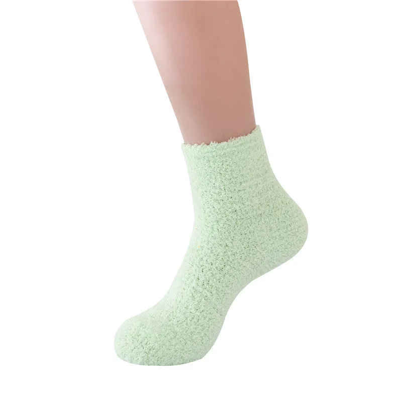 Cuzcare Fuzzy Socks Warm Winter Unisex Stockings