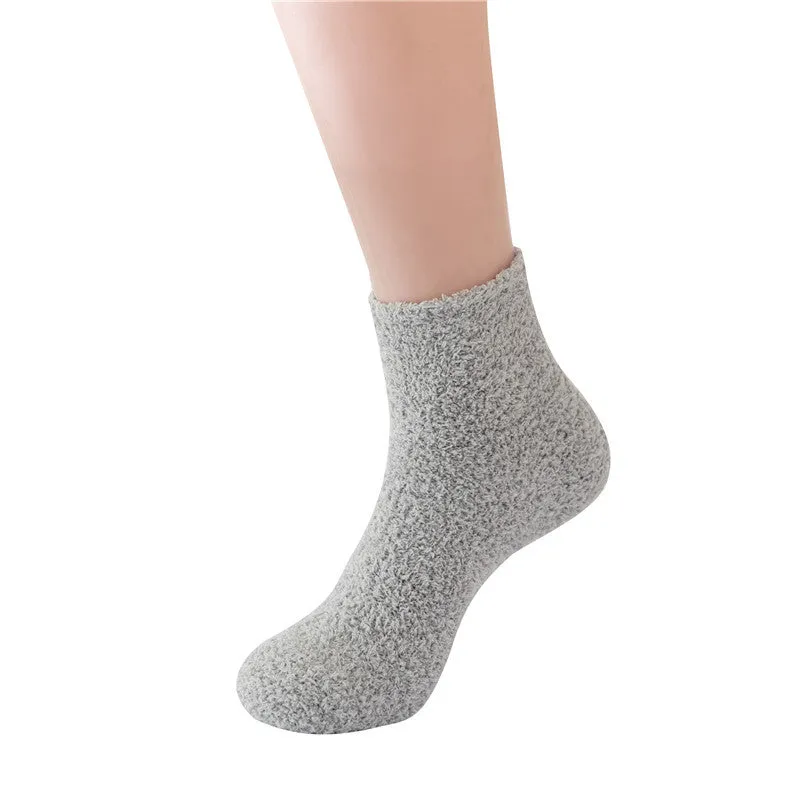 Cuzcare Fuzzy Socks Warm Winter Unisex Stockings