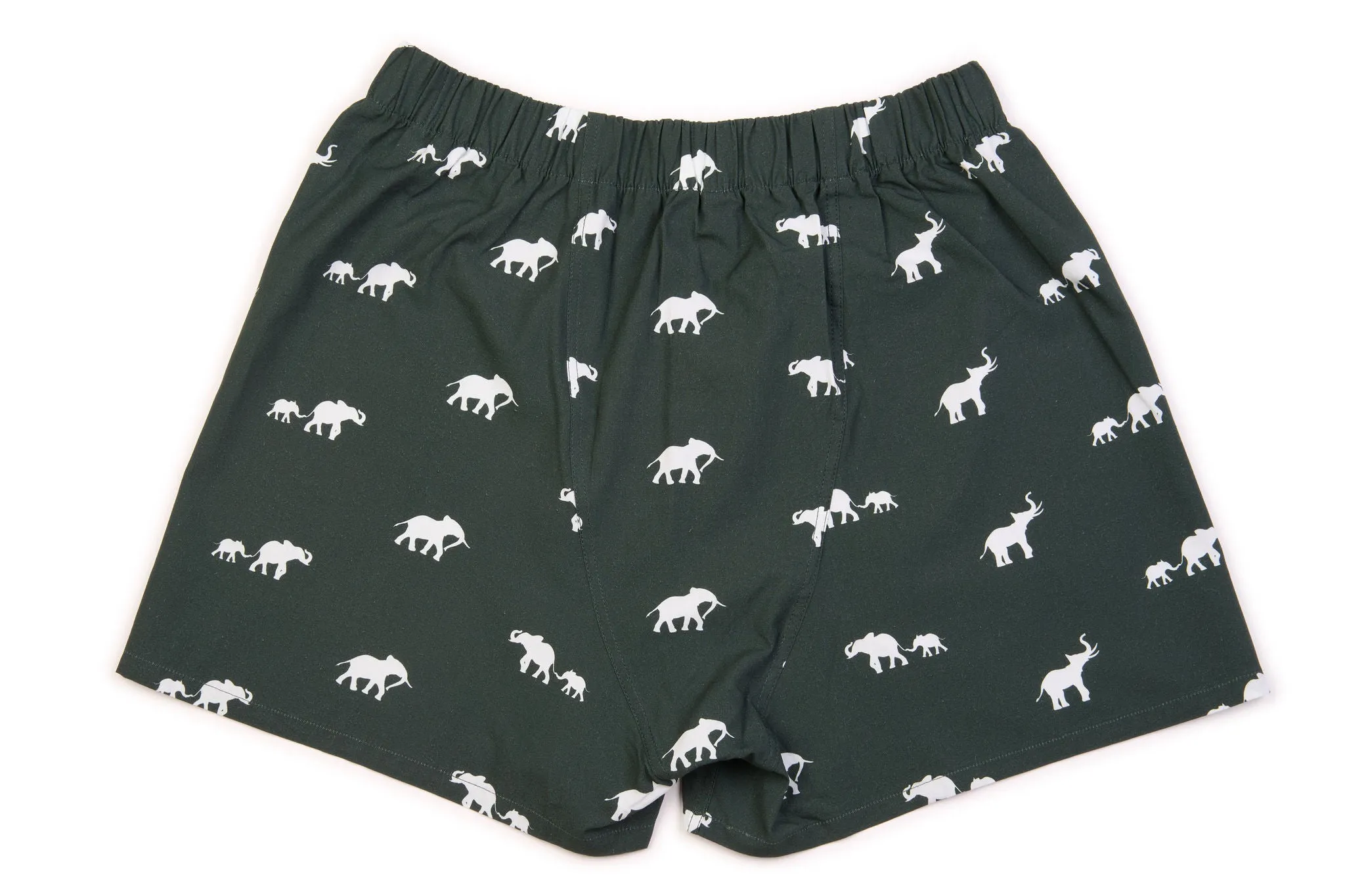 ELEPHANT BOXERS | DARK GREEN