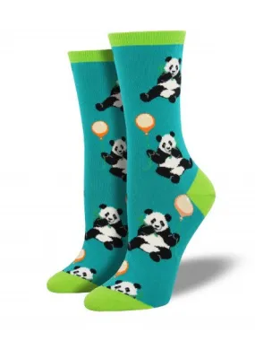 Lagoon Panda Party Socks (Women's)