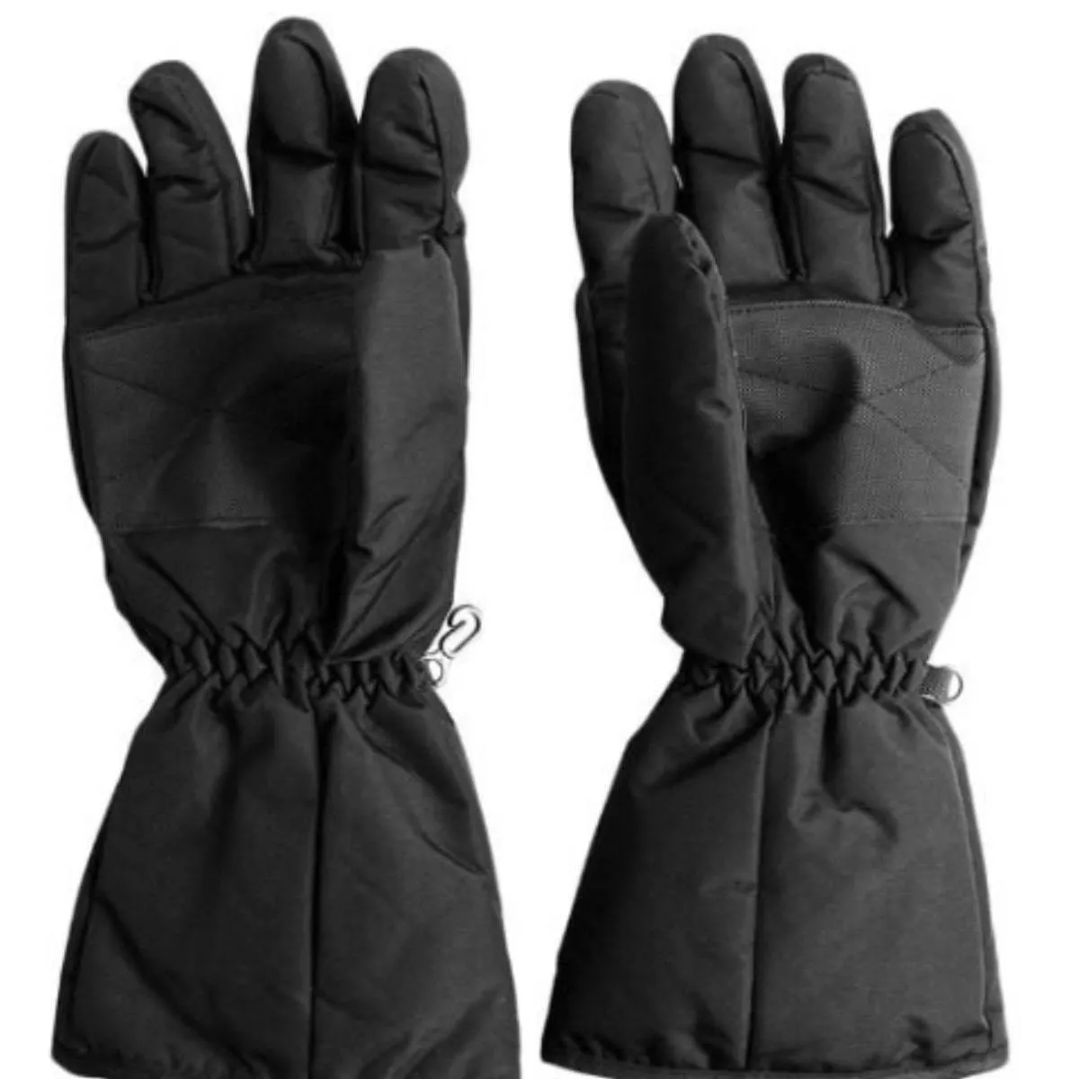 Motorcycle Waterproof Electronically Heated Gloves, Size M-L, Black