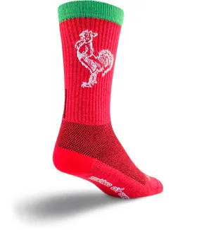 SockGuy Sriracha Crew Sport Socks