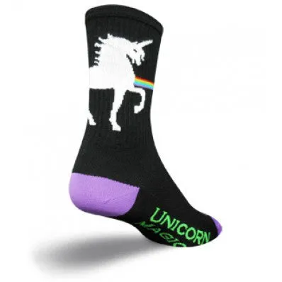 SockGuy Unicorn Express Crew Sport Socks