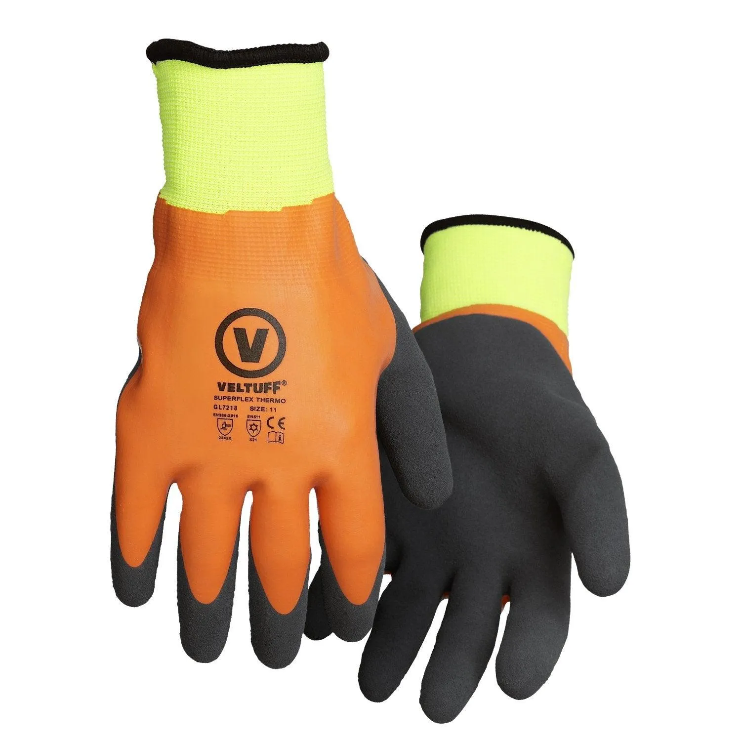 Superflex Thermo Foamed Latex Gloves