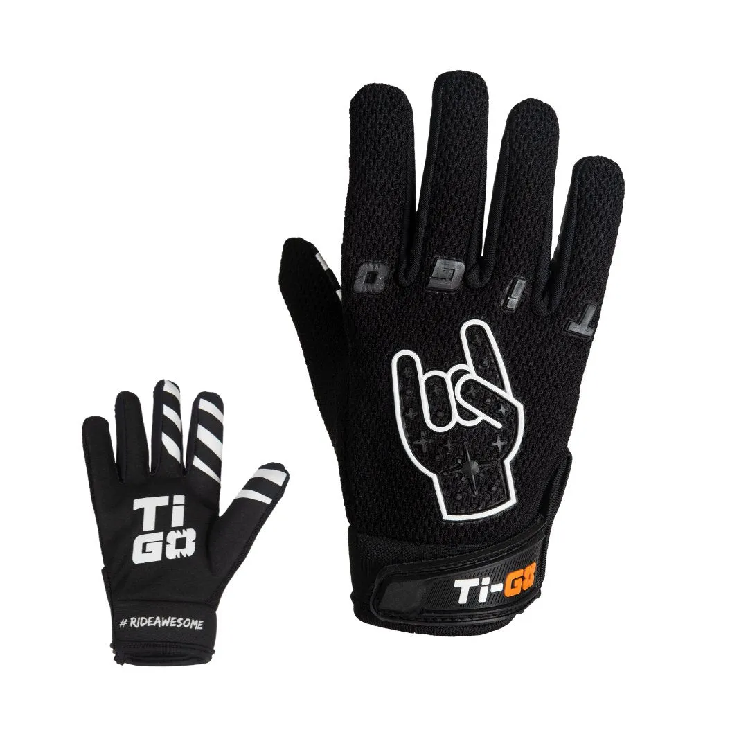 Ti-GO Kids BMX Gloves