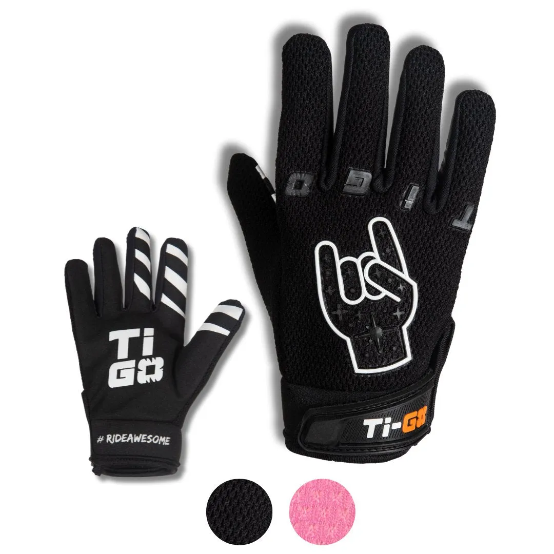 Ti-GO Kids BMX Gloves