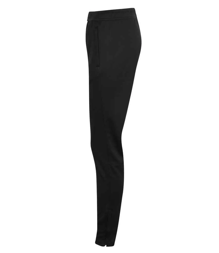 Tombo Ladies Slim Leg Training Pants | Black