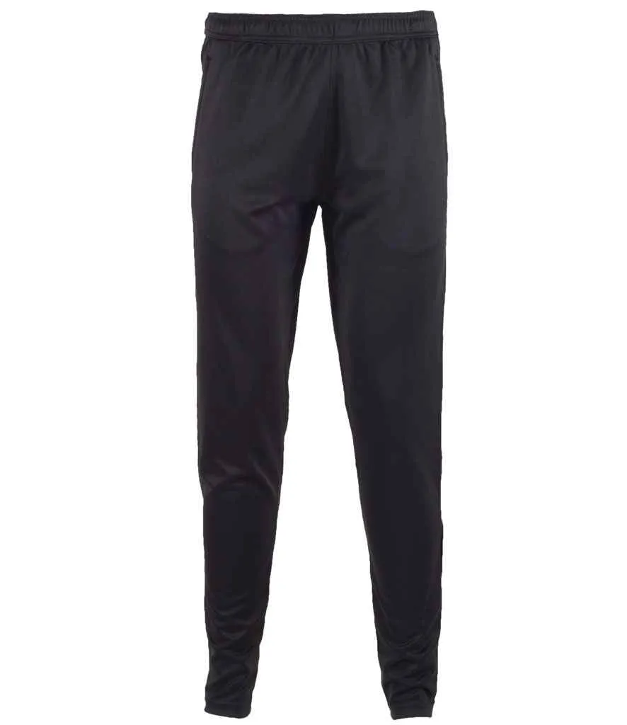 Tombo Slim Leg Training Pants | Black